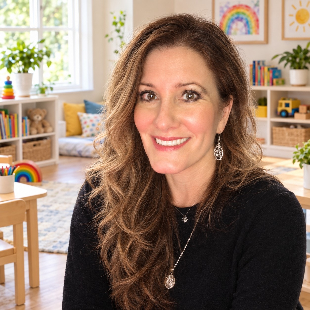 Emily Gibson, owner and caregiver at Rain and Shine Early Learning